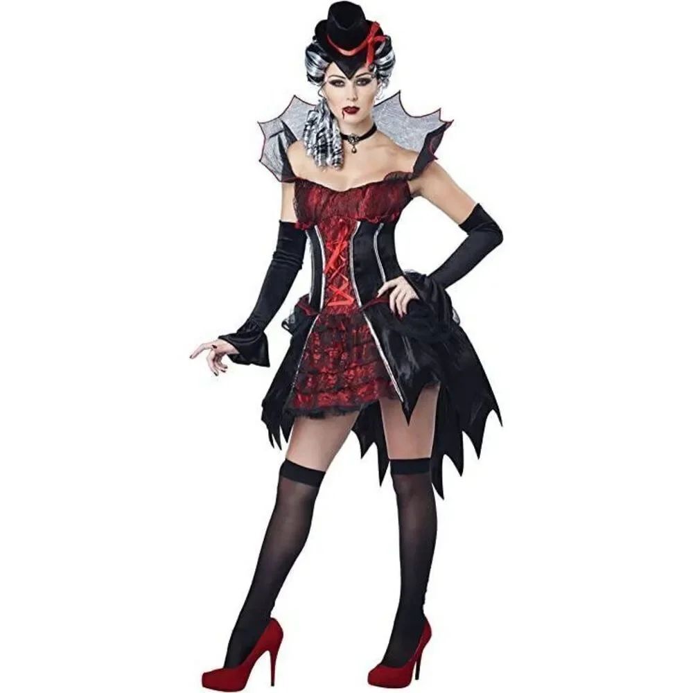 California Costumes Transylvania Temptress Deluxe Costume with Leg Avenue Body J